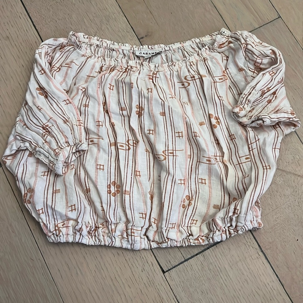 Carmel linen top